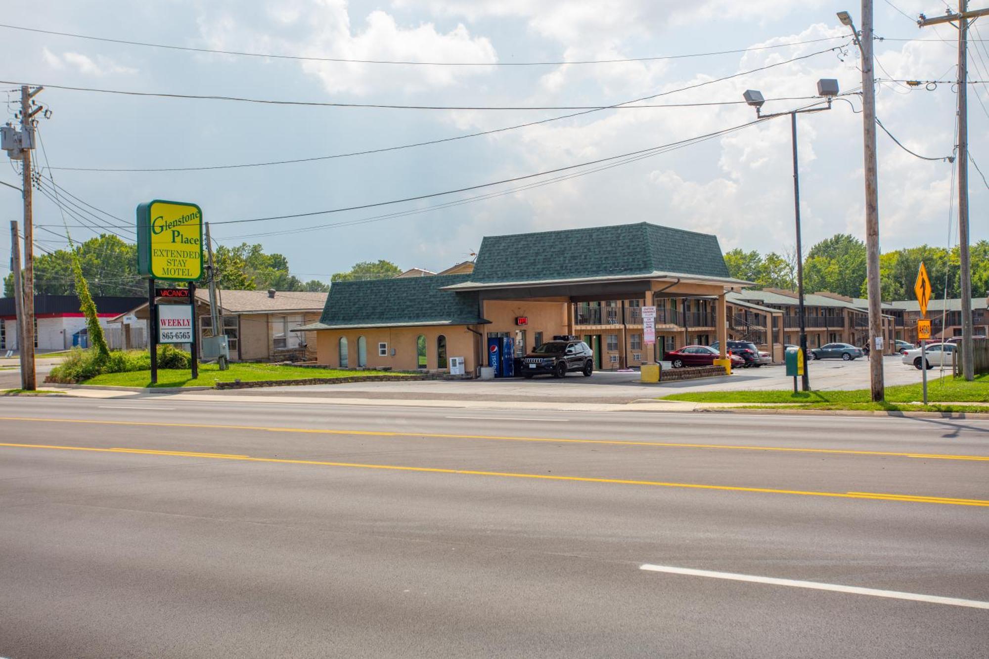 Glenstone Place Extended Stay Motel Springfield Exterior foto